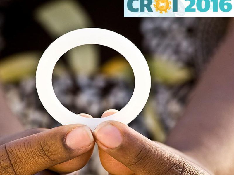 第23屆反轉錄病毒和伺機性感染年度大會(CROI)：陰道環抗愛滋效果不如預期 (2016)