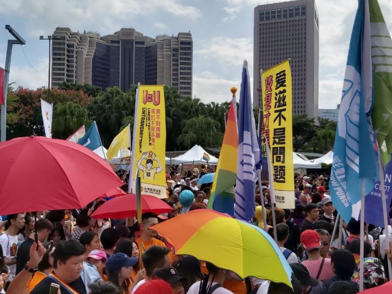 2019同志遊行，露德協會盼創造更友善愛滋感染者的社會(標題圖檔)