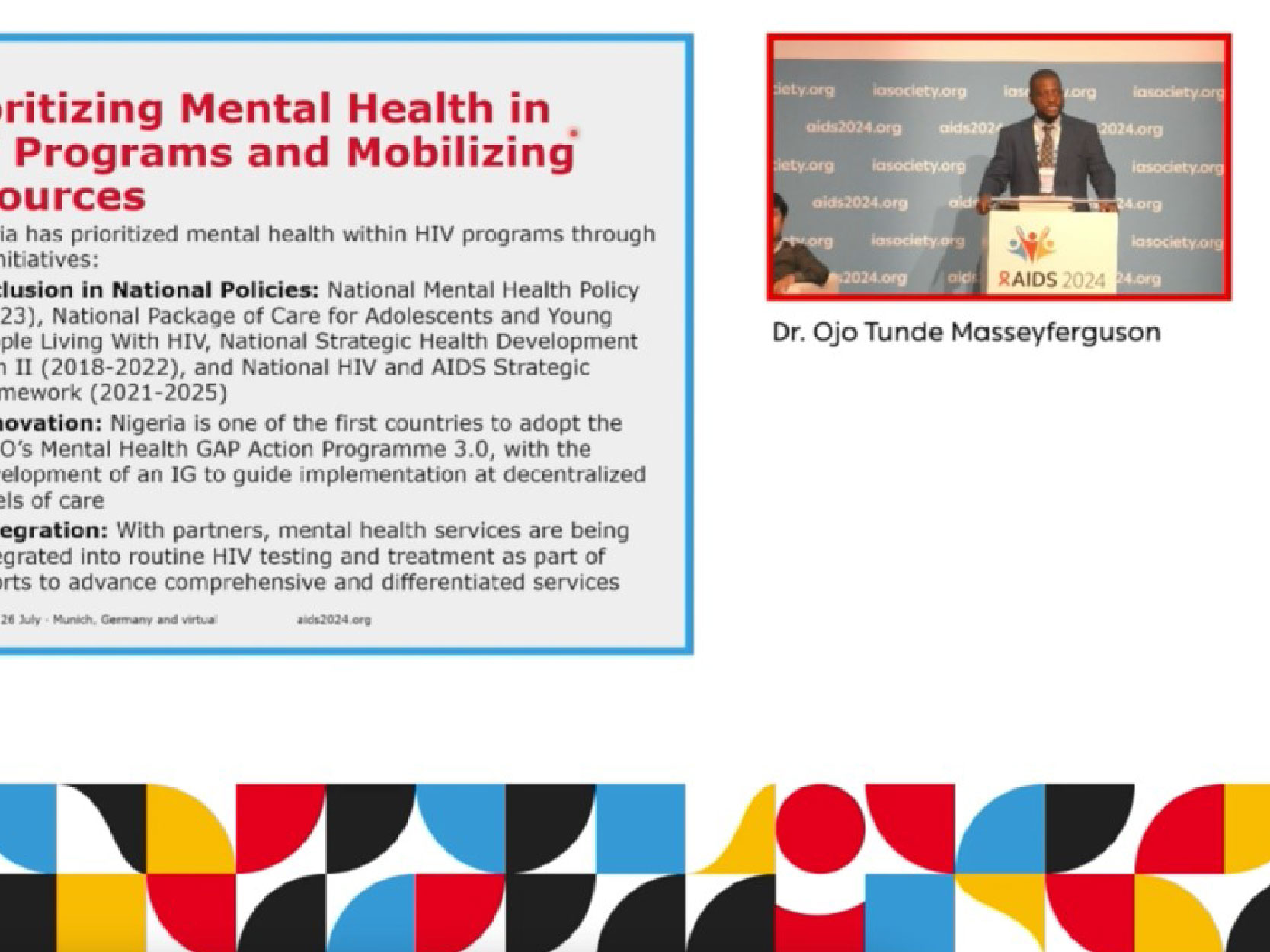 【國際】2024國際愛滋大會參與實錄｜心理健康與愛滋照護服務的整合(標題圖檔)