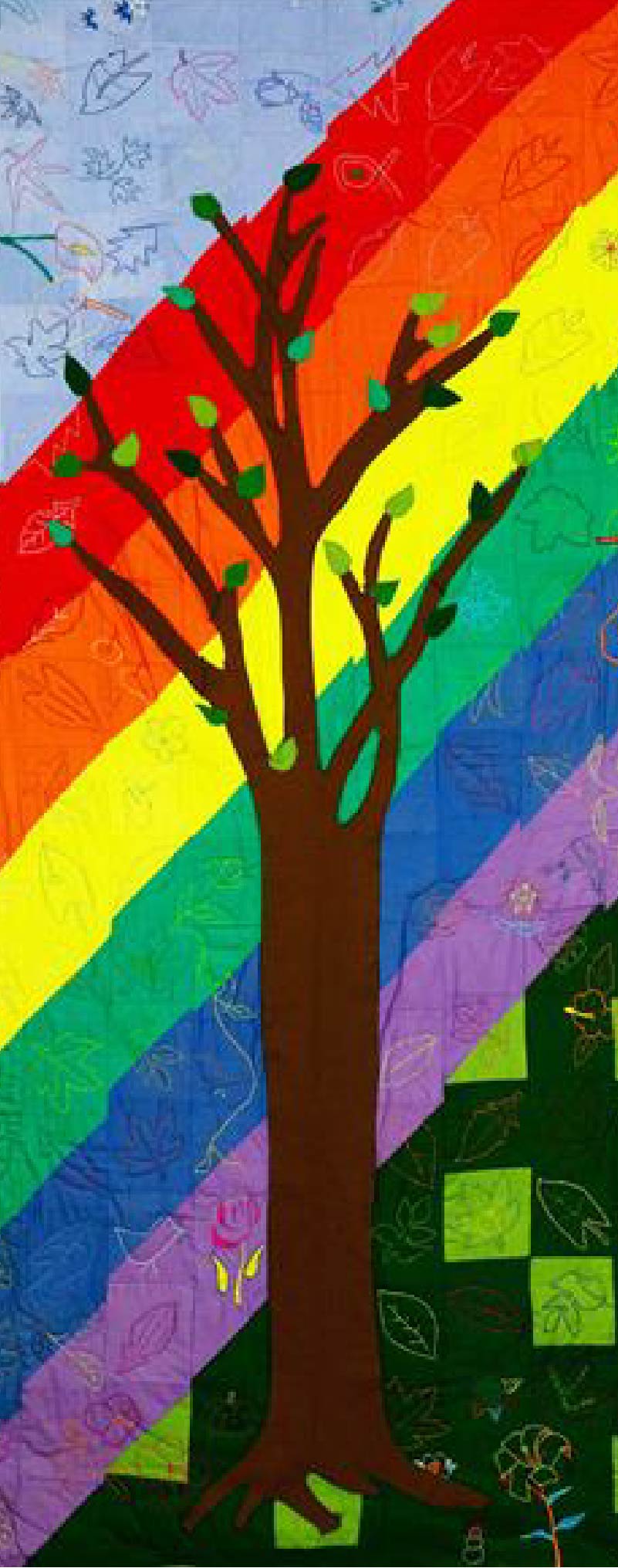 2004主題：枯葉丨愛滋被單創作(標題圖檔)