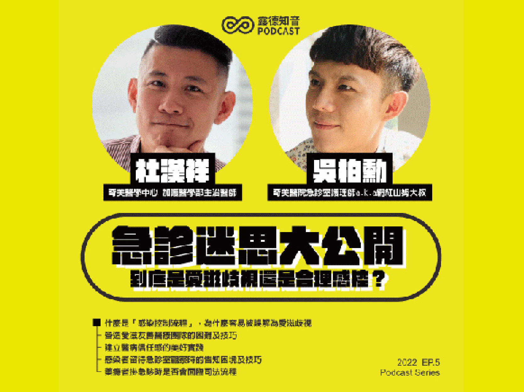 急診迷思大公開-到底是愛滋歧視還是合理感控？｜精華文字(標題圖檔)