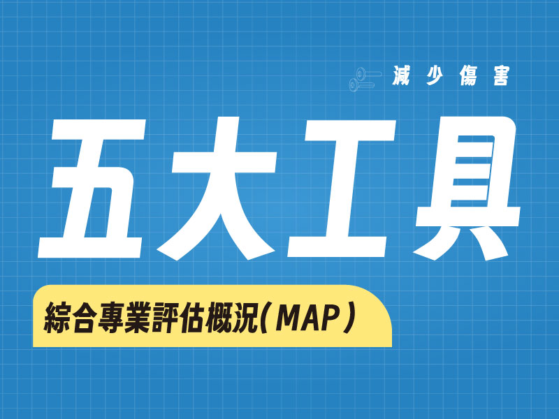 五大減害工具 : 綜合專業評估概況(MAP)(標題圖檔)
